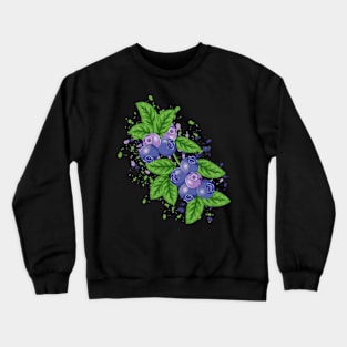 Blueberry Art Crewneck Sweatshirt